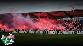 ASSE-OL | Supporters Lyonnais Ambiance et Craquage | Dernier Antraînement Avant Le Derby 02.10.2021