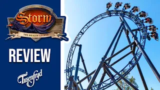 Storm - The Dragon Legend Review - Norway's BEAST | Gerstlauer Infinity Inverted Coaster | TusenFryd
