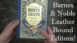 Monte Cristo, Hitchhikers Guide, and Poe B&N Leather-bounds Review