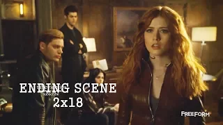 Shadowhunters 2x18 Ending Scene Clary Knows the Real Mortal Mirror   Season 2 Episode 18