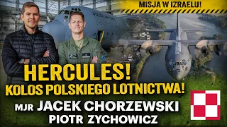 Hercules C-130! Rozmowa z pilotem, który uratował Polaków z Izraela - mjr Jacek Chorzewski