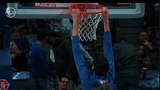 Changing rim.. Boban try to fix it   #DallasvsSixers