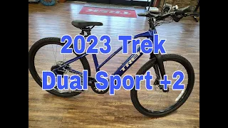 2023 Trek Dual Sport+ 2 Walkaround with Spec and Actual Weight