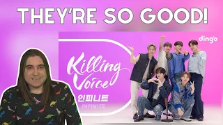 Reacting to INFINITE's Killing Voice!