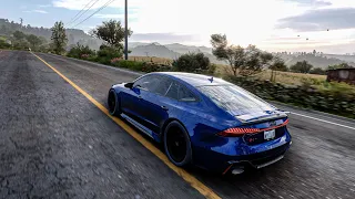 Forza Horizon 5 in 4K widescreen with Ultimate graphics | Audi RS7