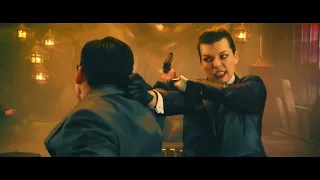 The Rookies Milla Jovovich Fight Scene HD (素人特工 )