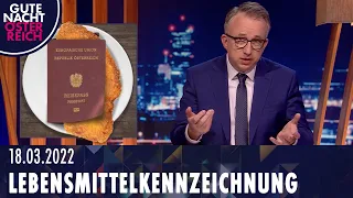 Lebensmittelkennzeichnung | Gute Nacht Österreich mit Peter Klien