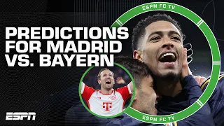 PREDICTIONS for Real Madrid vs. Bayern Munich in the UCL Semifinals | ESPN FC