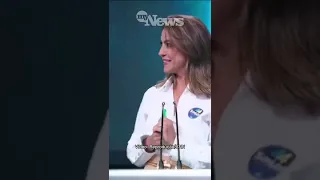 No debate, Soraya provoca Bolsonaro com charada: "O que é, o que é?" #Shorts