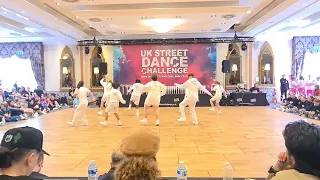 Square 1 in 12&U beginners, 2nd place. UK Street Dance Challenge, Alton Towers May '22