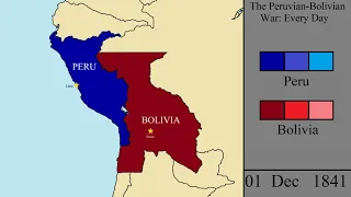 The Peru-Bolivian War: Every Day