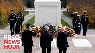 WATCH LIVE: Vice President Harris commemorates Veteran's Day