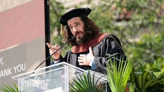 Jonathan Roumie of 'The Chosen' Gives Commencement Speech at CUA