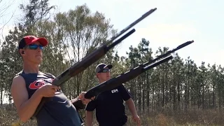 Shotgun Trick Shots: 2 Guns at 1 Time (aka...Dual Wield Edition) | Gould Brothers