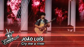 João Luís - "Cry me a river" | Blind Audition | The Voice Portugal