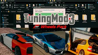 GTA San Andreas : Tutorial Installed - Tuning Mod v3.0.1 + With ( Rims / Wheels Pack ) - PC HD
