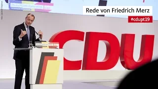 Rede von Friedrich Merz beim #cdupt19