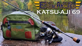 Осенний окунь на микроджиг и наноджиг | Nories-Ecogear Katsu-Aji 69 - первые впечатления