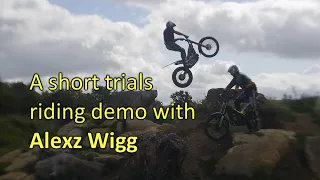 Trials Riding demo with Alexz Wigg