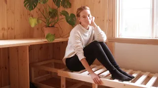 I'm making a window seat that turns into a bed (Story 66)