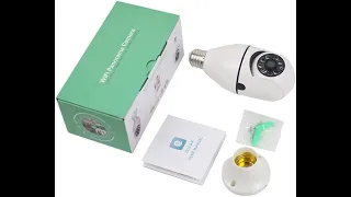 How to install and setup JXLCAM Bulb Camera in 2023