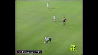 10/9/1996. Parma vs. Vitória Guimarães SC. Fabio Cannavaro highlight