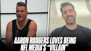 Aaron Rodgers Tells Pat McAfee He Loves Being A Media Villain | Pat McAfee Best Of 2022