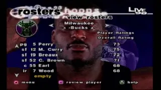 Revisiting: NBA LIVE 98 - Rosters and Ratings [Playstation Gameplay Video]