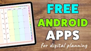 Best FREE Digital Planning Apps for Android in 2021