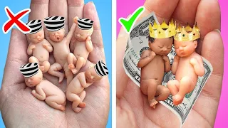 Too Funny Pregnancy Situations In Jail || Rich Pregnant Vs Poor Vs Giga Rich Pregnant by Toodaloo