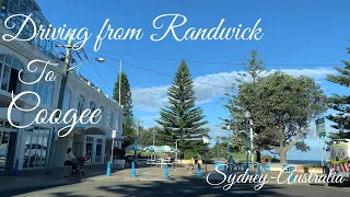 Driving from Randwick to Coogee, Sydney-Australia