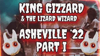 LIVE Asheville King Gizzard & The Lizard Wizard 2022 • RABBIT RABBIT • Pt. I