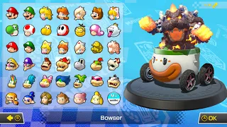 What if you play as Rock Bowser in Mario Kart 8 Deluxe? (Mushroom Cup) (HD)