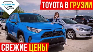 Цены на Toyota в Грузии. Почем Тойота на авторынке Autopapa