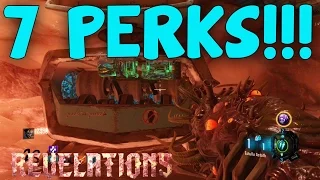 HOW TO GET 7 PERKS WITHOUT GOBBLEGUMS!!! (Revalations Bo3 Zombies DLC 4)