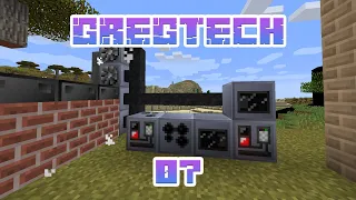 Прохождение сборки GregTech Community Pack | Ep 7 [Первое электричество]