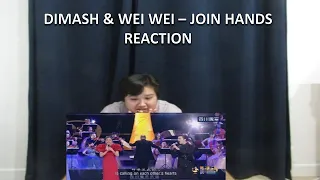 Shy Reacts: Dimash & Wei Wei (димаш/迪玛希 + 韦唯)  - Join Hands ( 同行)