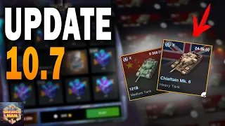 New Matchmaking in WoT BLITZ!!! // Update 10.7 Review // SweatchMan