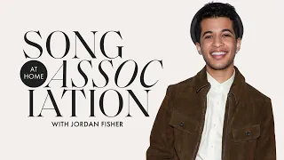Jordan Fisher Sings Bruno Mars, The Chainsmokers, & Hilary Duff in a Game of Song Association | ELLE