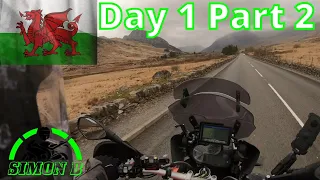 Touring wales on a motorbike GS1200 Day 1 Part 2