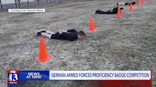 German Armed Forces Proficiency Badge competition held at Ft. Douglas