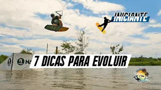 7 Dicas para Evoluir - Iniciante - Wakeboard