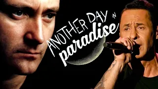 История песни "Another day in paradise" Phil Collins. Стас Костюшкин на "ШОУМАСКГООН"