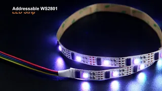 Addressable WS2801 LED Strip