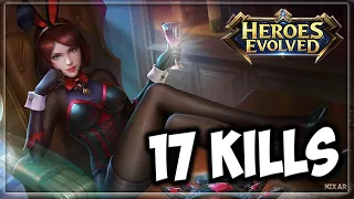 CAN TANKY ELVIRA SURVIVE?! Heroes Evolved - Elvira Build | Ranked Gameplay | Blood Temptation Skin