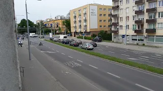 [HORN] ALARMOWO: D165 Skoda Octavia IV - KMP Lublin - ul. Prezydenta Gabriela Narutowicza w Lublinie