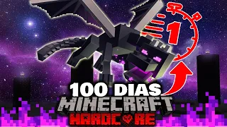 🟥SOBREVIVÍ 100 Dias en 1 SOLO DIA en MINECRAFT HARDCORE(Si termina el dia muero😱) y ESTO PASÓ...