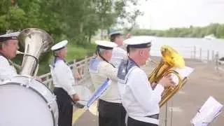 Прощание cлавянки видео. Brass band  march video