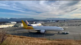 DHL (Operated by Polar Air Cargo) 777-F HKG-ANC-MIA