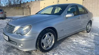 Краткий обзор нашего Mercedes-Benz C200 W203 2006